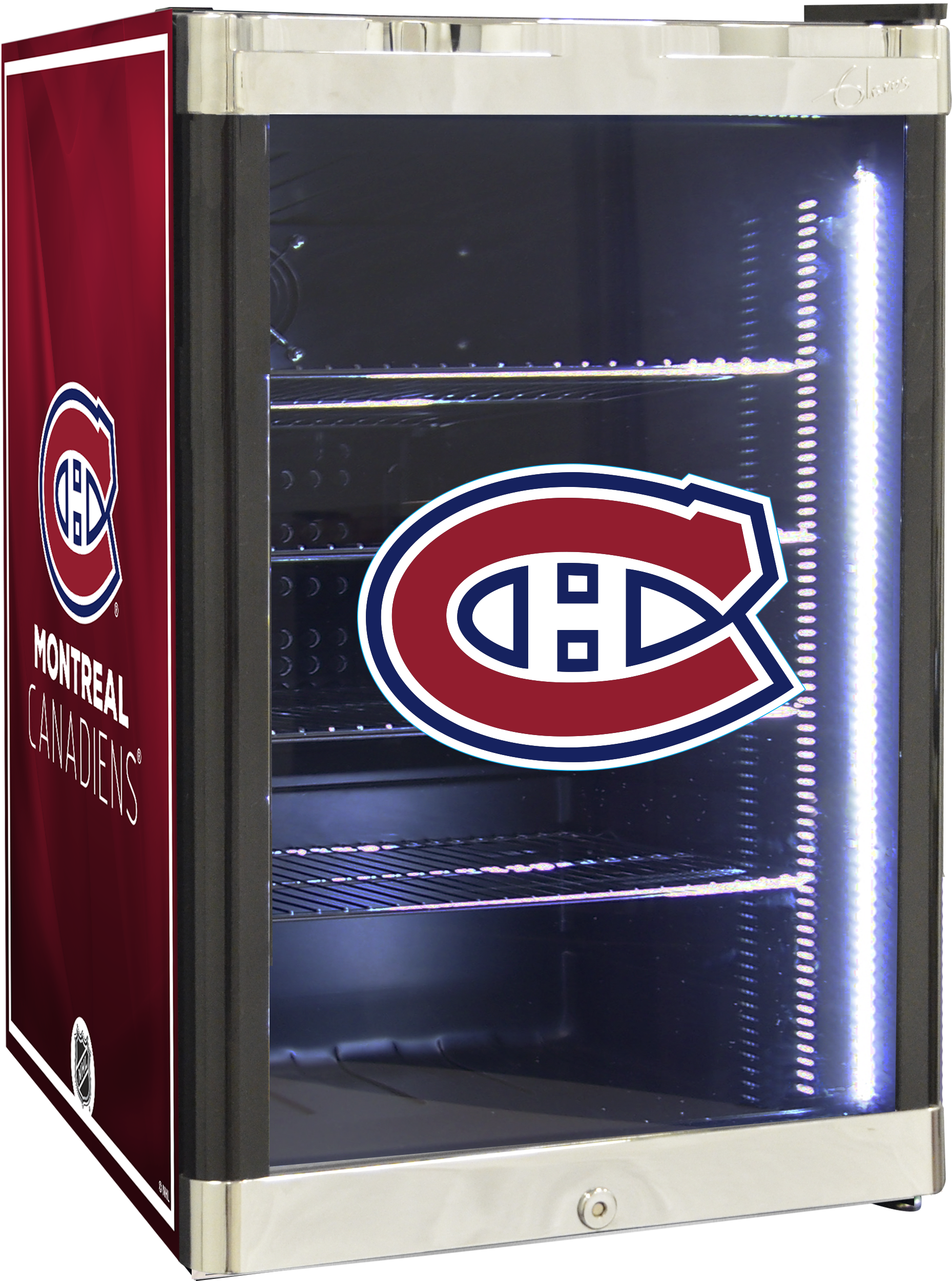 Departments - Montreal Canadiens Mini Fridge (2007x2637), Png Download