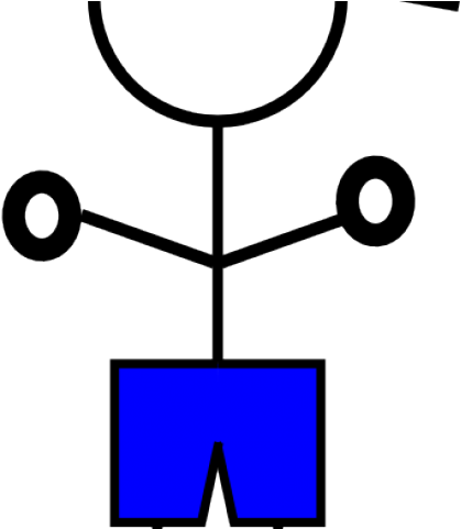 Stick People - Clip Art (640x480), Png Download