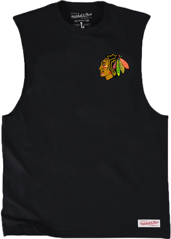 Chicago Blackhawks Mitchell & Ness Nhl Triple Double (1000x1000), Png Download