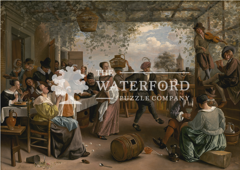 Dancing Couple Jan Steen (800x800), Png Download