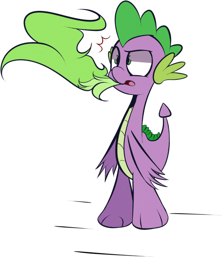 Turtlefarminguy, Dragon, Fire, Fire Breath, Green Fire, - Cartoon (1024x1024), Png Download