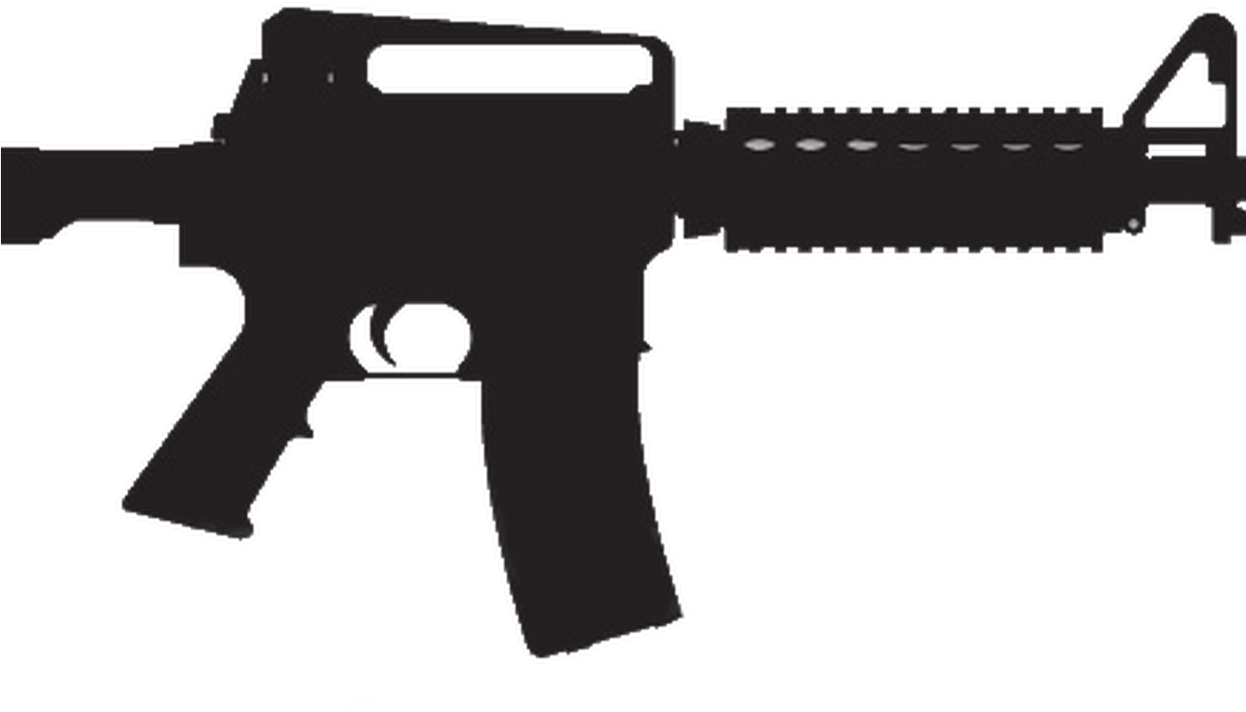 The Gallery For - Airsoft Cyma Full Metal M4 (1368x855), Png Download