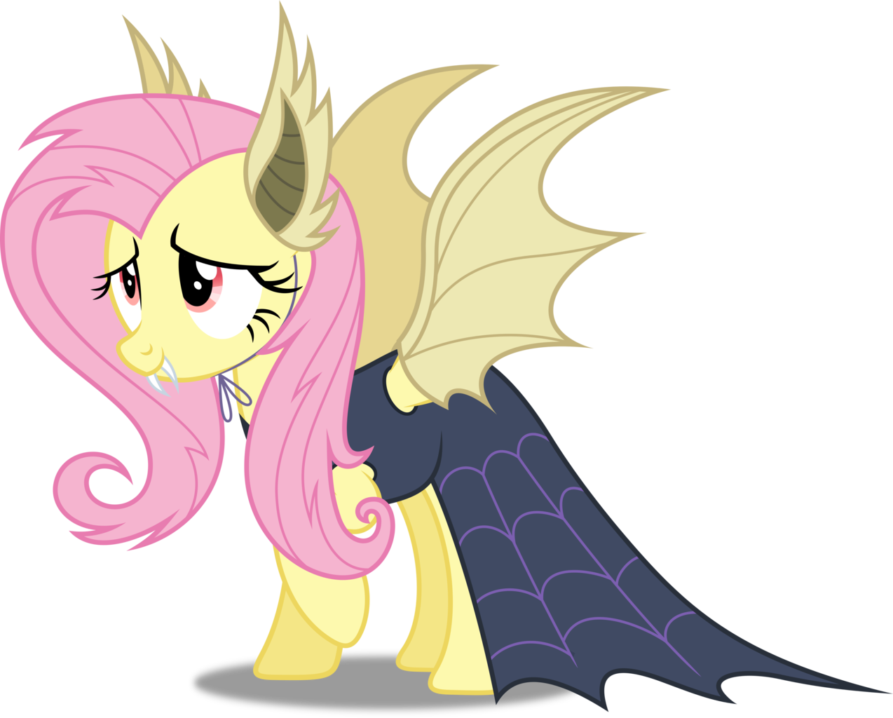 1274 X 1024 0 - Fluttershy Nightmare Night Costume (1274x1024), Png Download