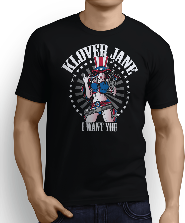 Klover Jane I Want You - Triumph Street Twin T Shirt (800x900), Png Download