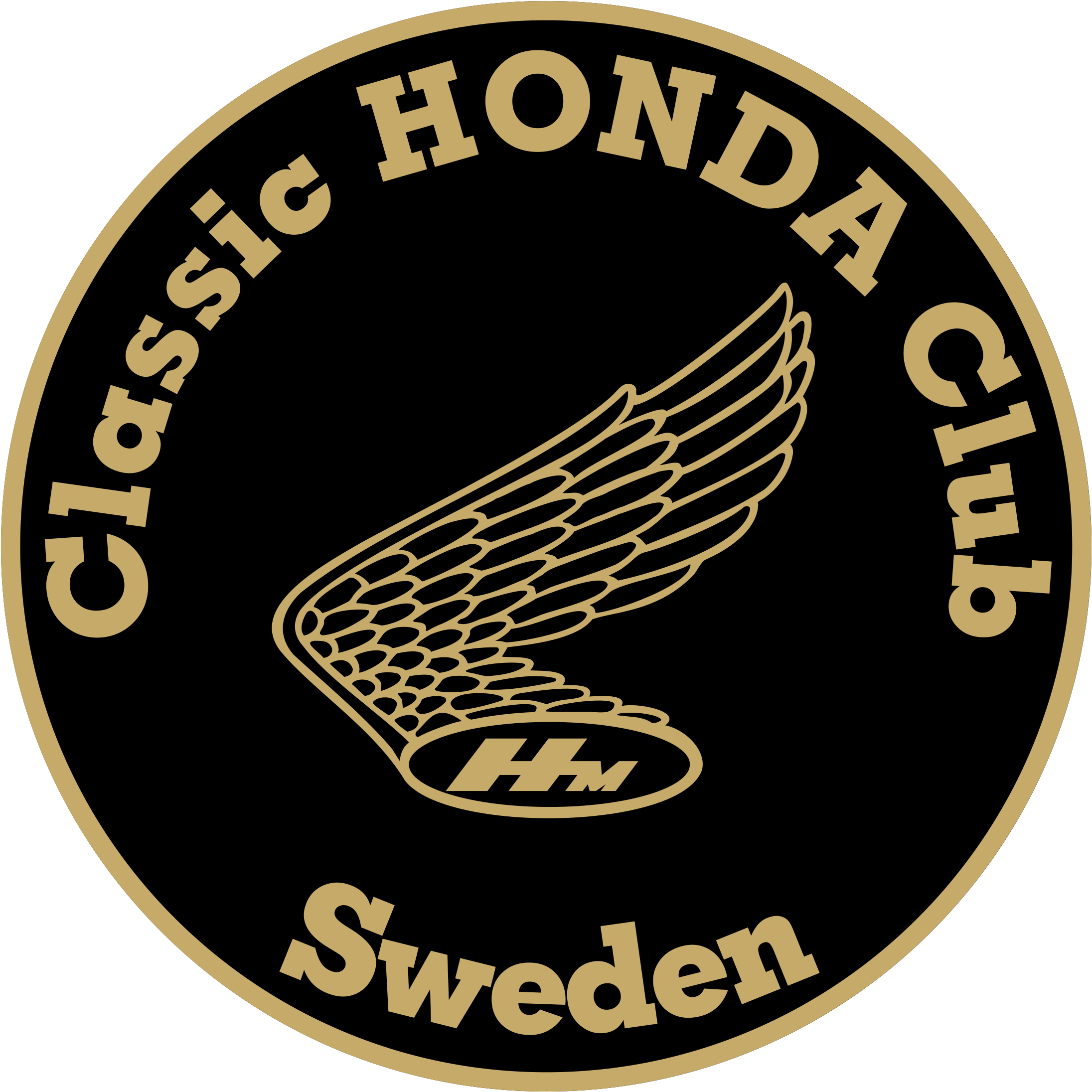 Classic Honda Club Logo Png Transparent - Honda Logo (2400x2400), Png Download