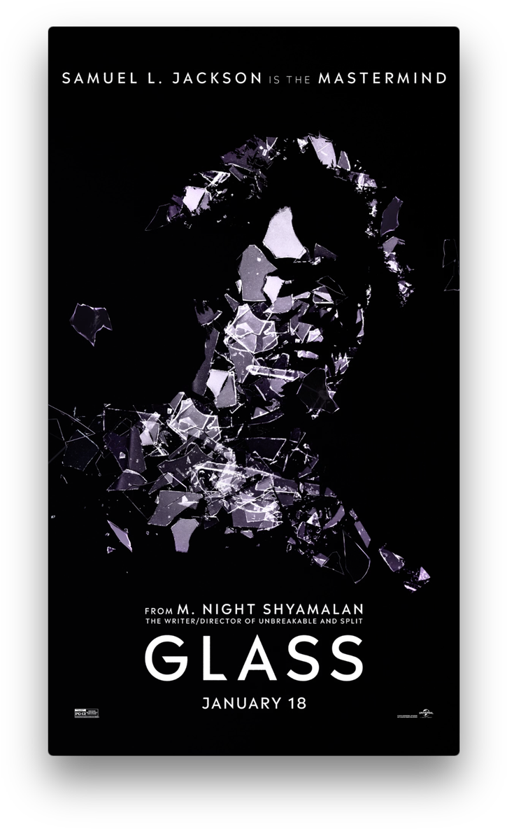 Glass On Twitter - Glass Movie Poster (746x1200), Png Download