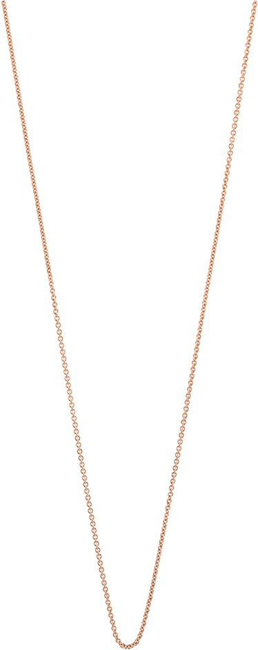 Solid Fine Chain Image - India Hicks C Necklace (939x1024), Png Download