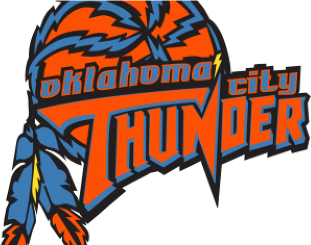 Oklahoma City Thunder Clipart Secondary (640x480), Png Download