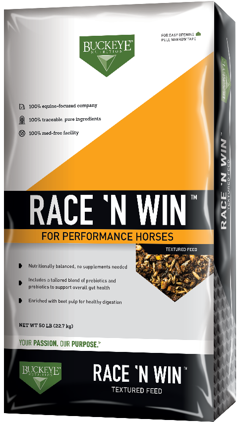 Race 'n Win™ - Feed For Race Horses (563x900), Png Download
