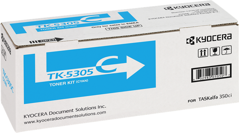 Toner Kyocera Tk-5305c - Kyocera (800x444), Png Download