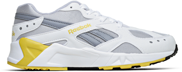 Reebok Wmns Aztrek Cold Grey 2/wht/lemo - Sneakers (769x769), Png Download