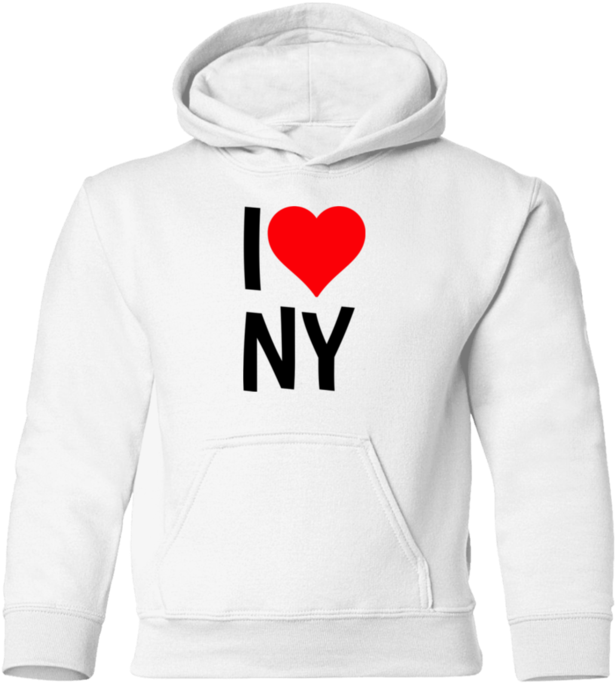 I Love Ny - Sweatshirt (690x690), Png Download