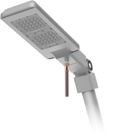 Intelligent Streetlight - Street Light (800x600), Png Download