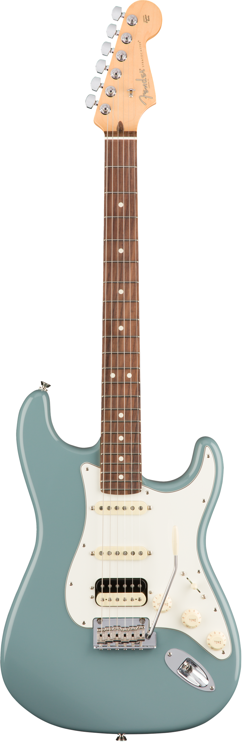 Fender American Professional Stratocaster Hss Shawbucker - Fender Player Series Stratocaster Black (786x2400), Png Download