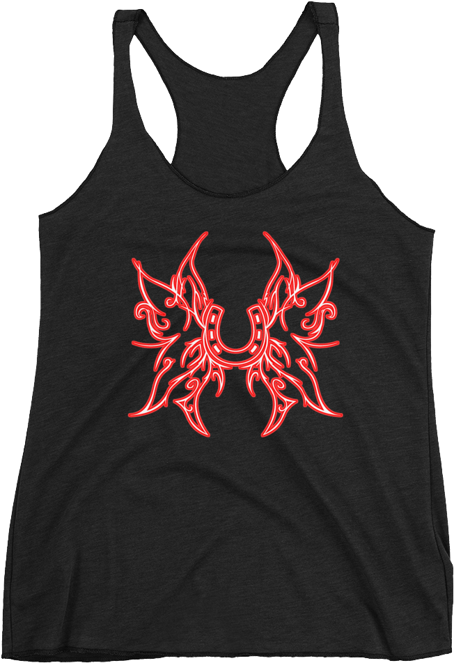 Red Butterfly Horseshoe Tank - Living My Life Like Its Golden Tshirt (1000x1000), Png Download