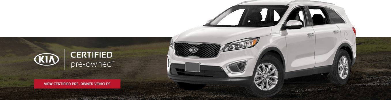Certified Pre-owned Image Link - Kia Sorento (1357x348), Png Download