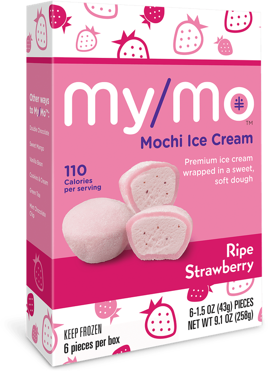 Mochi Ice Cream Vanilla (541x750), Png Download