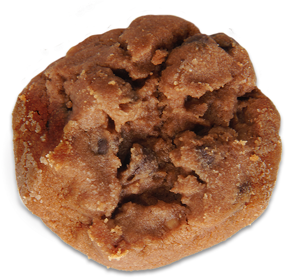 Chocolate Chip Cookie (600x555), Png Download