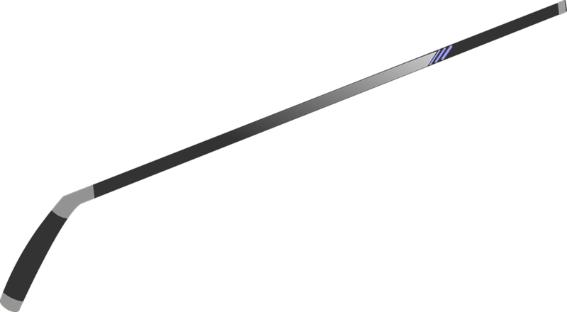 Hockey Stick Png - Ice Hockey Stick Cartoon (800x440), Png Download
