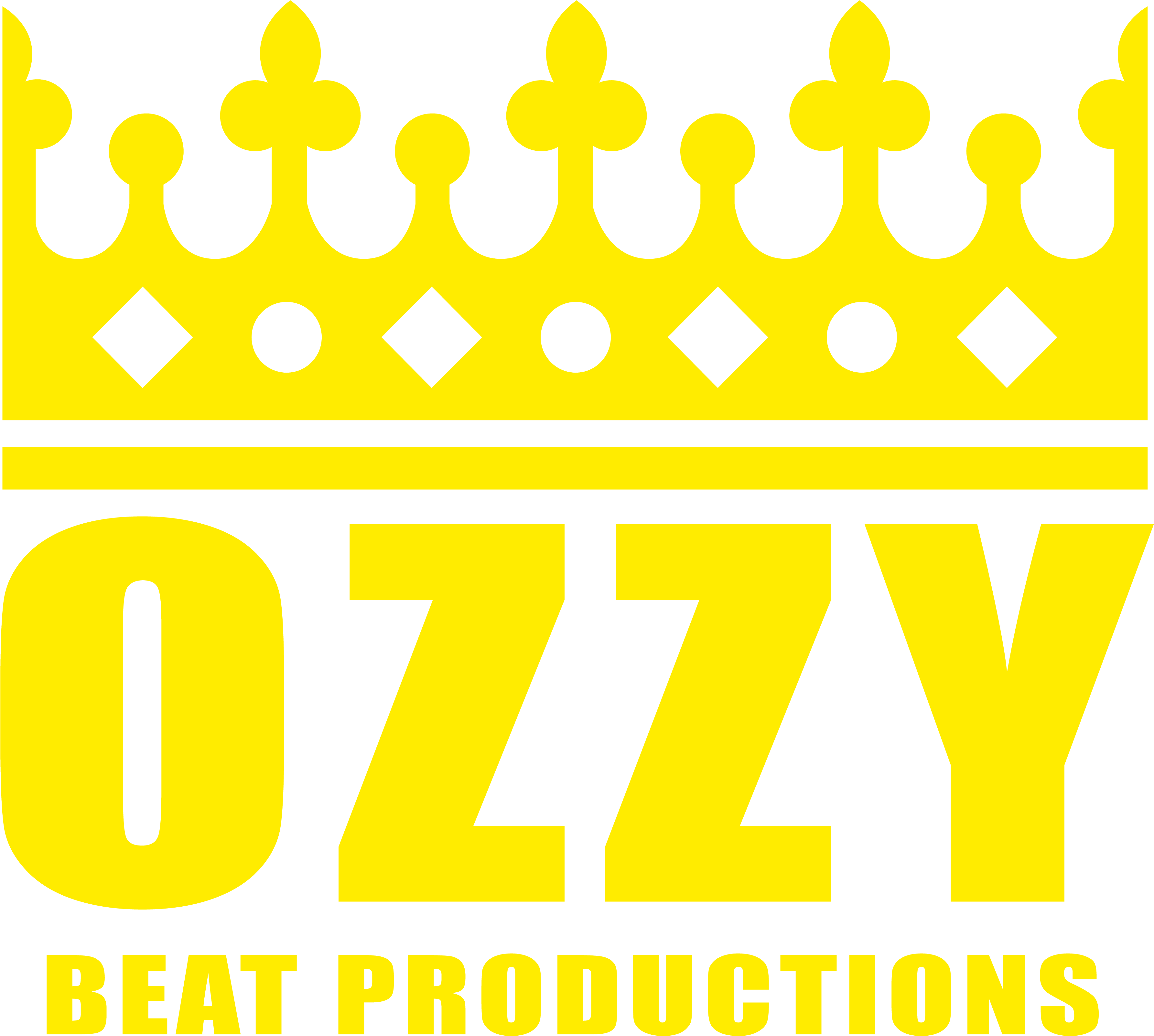 Ozzy Beat Productions (3751x3750), Png Download