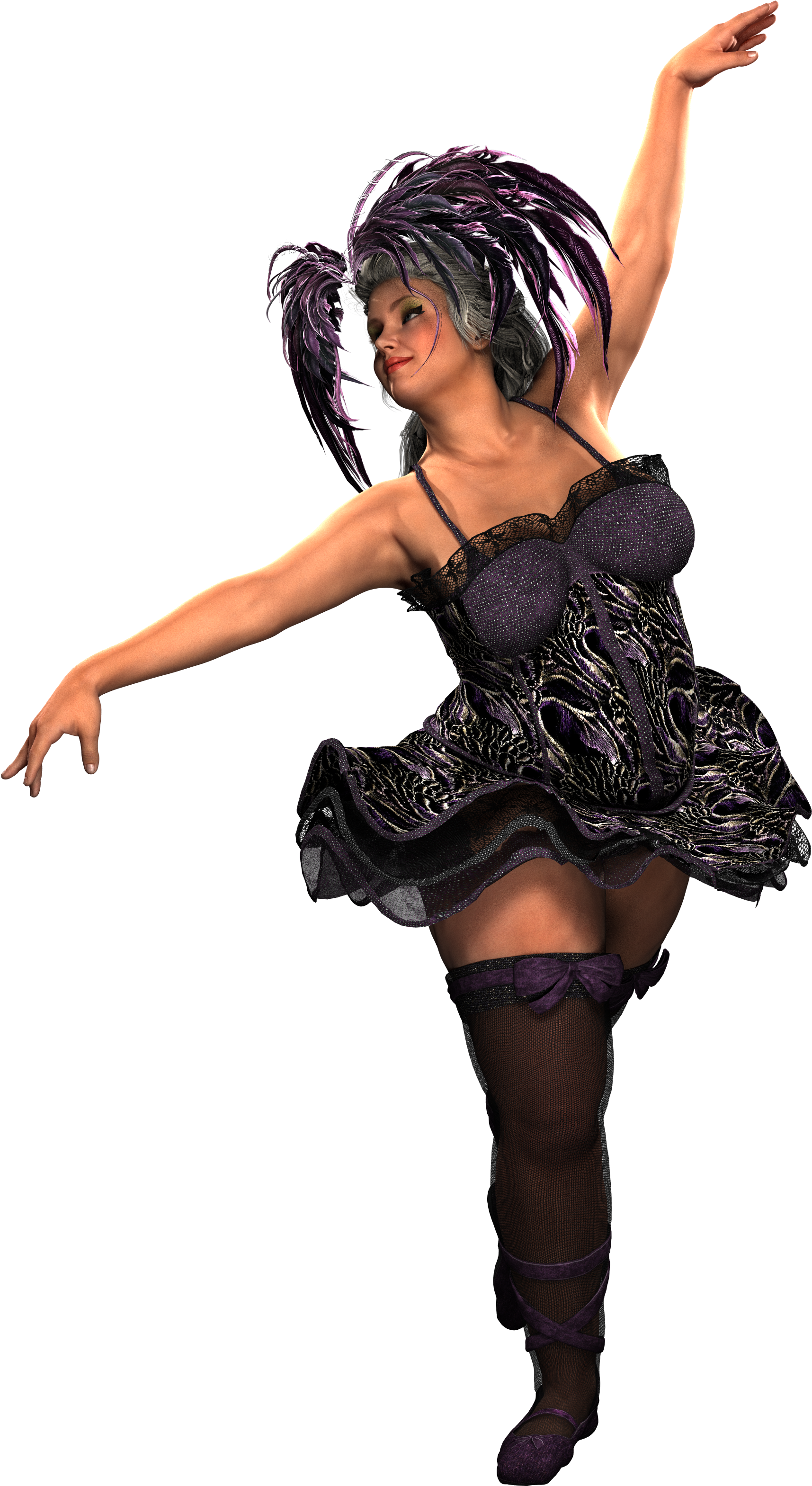 Big Girl Woman Ballerina Dancer 1591692 - Girl (2500x3235), Png Download