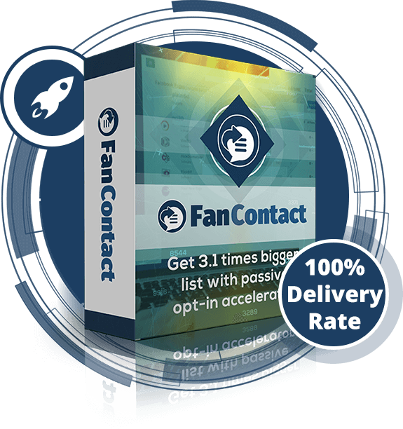 With Fancontact You Can Build Targeted List Right Inside - Delivery (575x612), Png Download