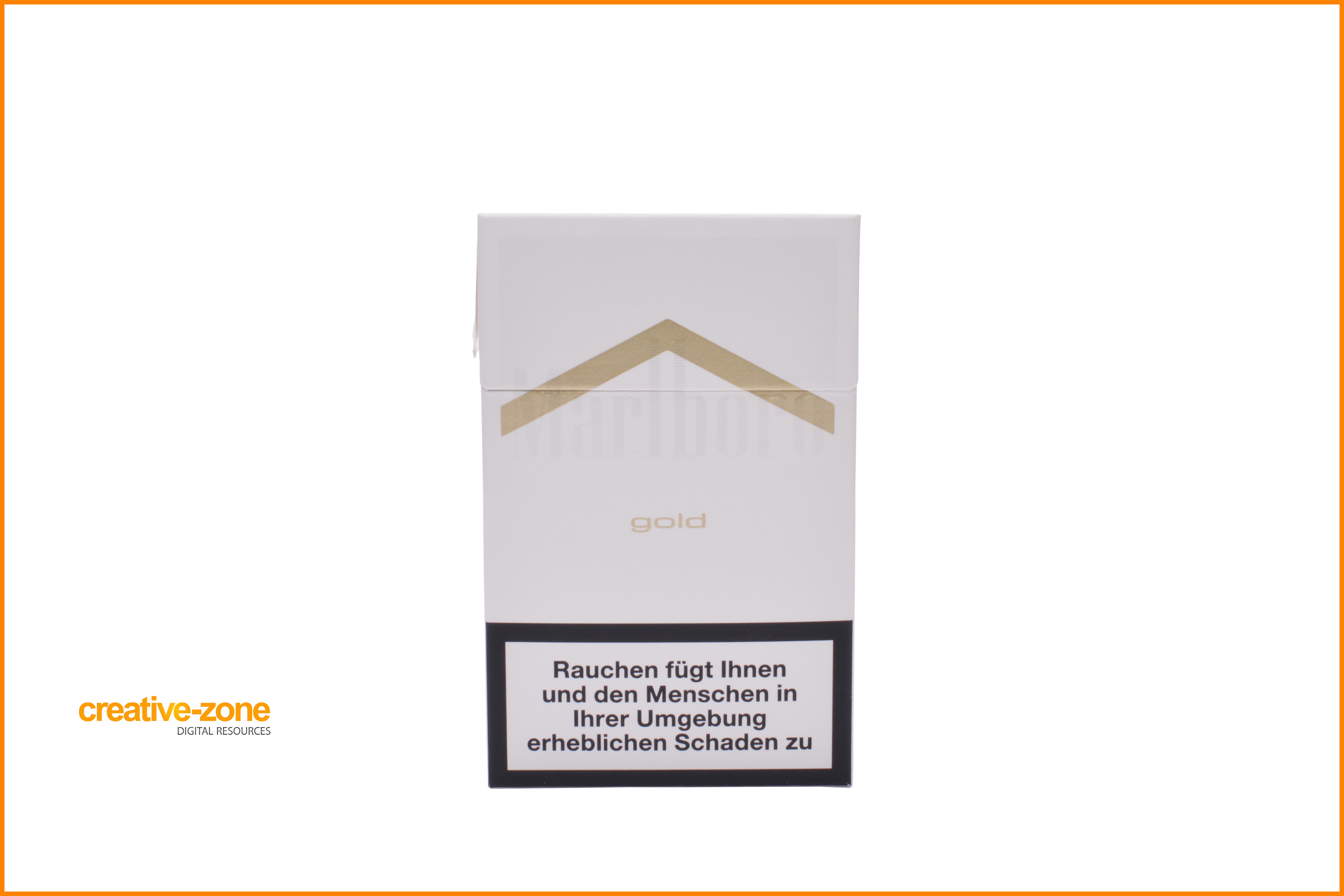 Marlboro Gold Pack Of Cigarettes, Transparent - Zigarettenpackung Png (6030x4020), Png Download