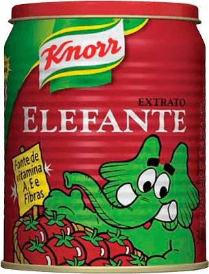 Extrato De Tomate Elefante 340g Lata - Knorr (600x600), Png Download