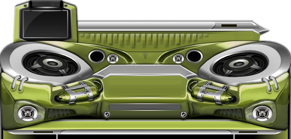Header Kisss Radio Dj Sandzo - Radio Header Png (990x475), Png Download