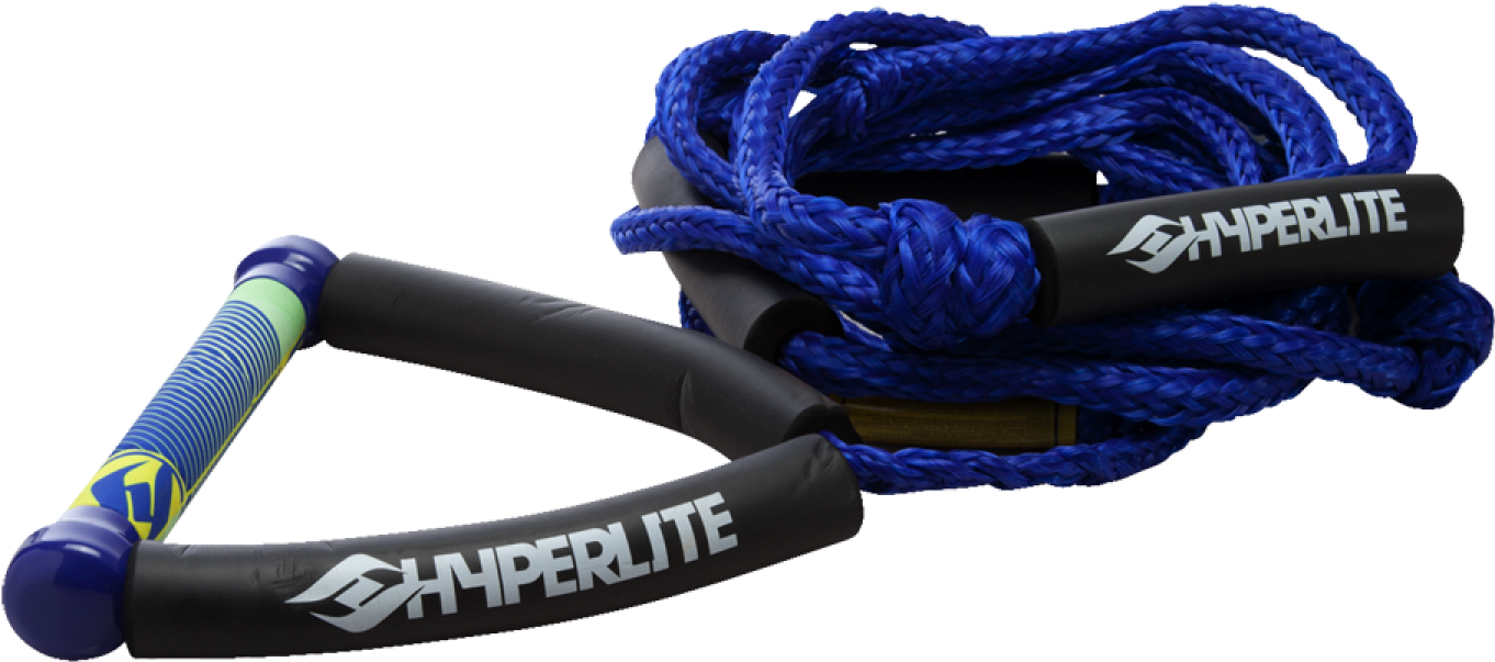Hyperlite 2018 Wakesurf Rope W/ Handle 3 Color Options - Hyperlite Wake Mfg. (1500x1500), Png Download