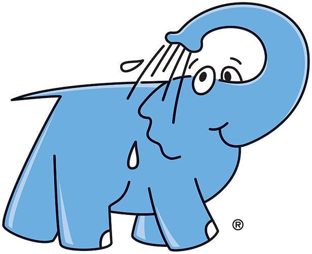 Autonetoil Elefante Azul - Elephant Bleu Logo (615x500), Png Download