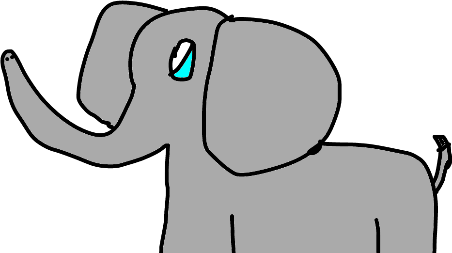 Elefante - Indian Elephant (1020x608), Png Download