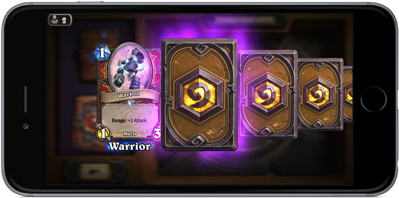 Hearthstone On Phones - Iphone (930x540), Png Download