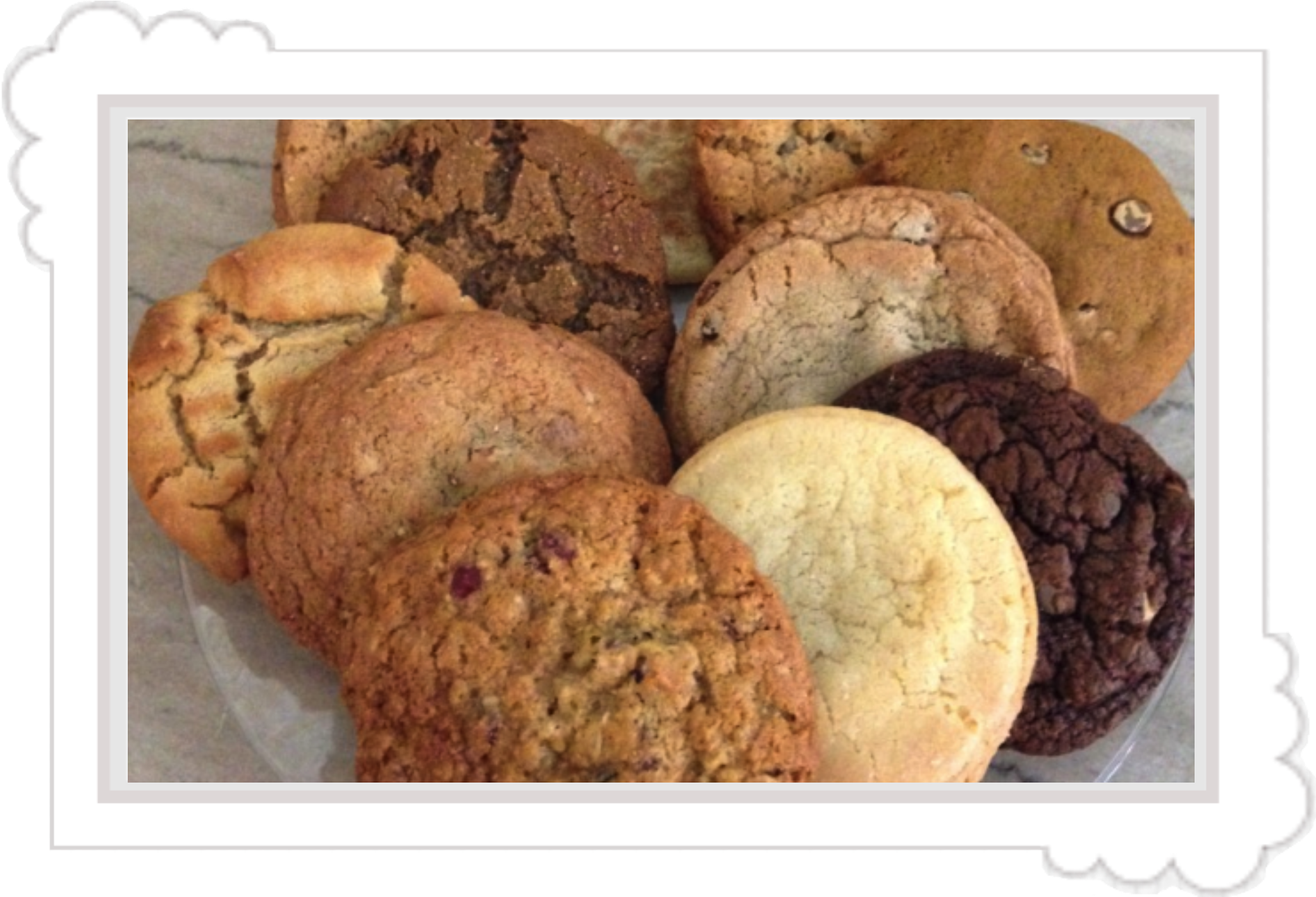 Pastries - Peanut Butter Cookie (2080x1426), Png Download