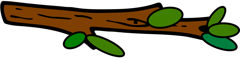 Branch Cartoon Png - Tree Branch Cartoon Png (960x480), Png Download