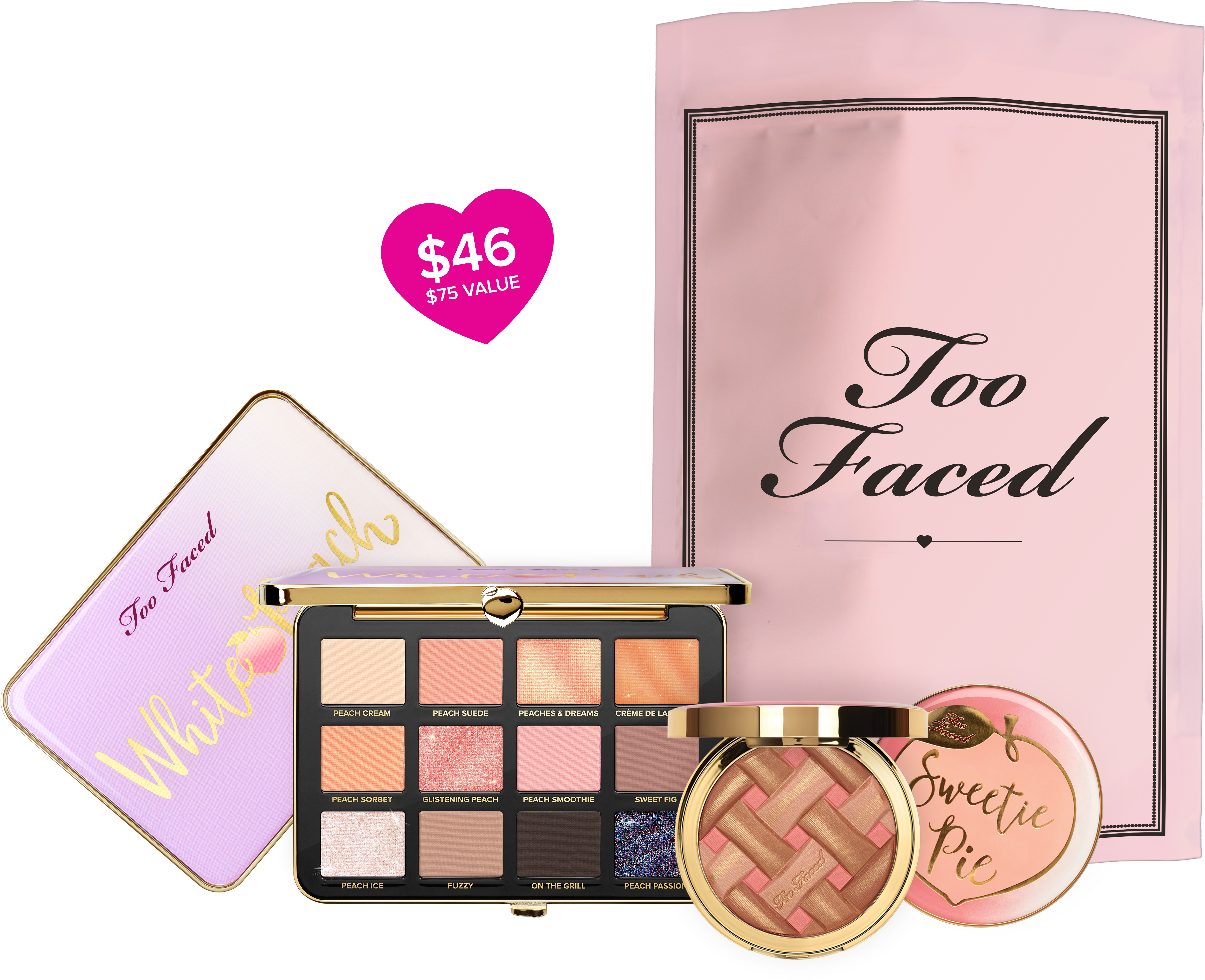 Radiant Makeup Set (5571x4531), Png Download