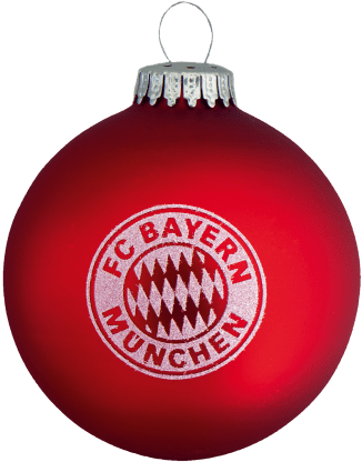 Bola De Navidad 8 Cm - Christbaumkugel Fc Bayern (660x660), Png Download