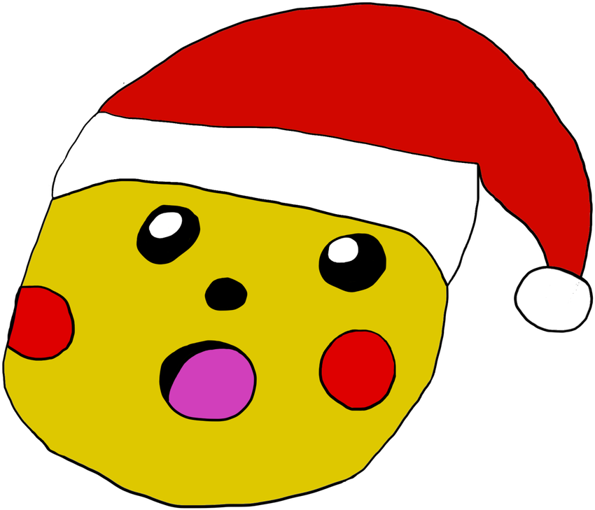 Hope On Twitter - Pikachu Con Gorro Navideño Meme (1200x848), Png Download