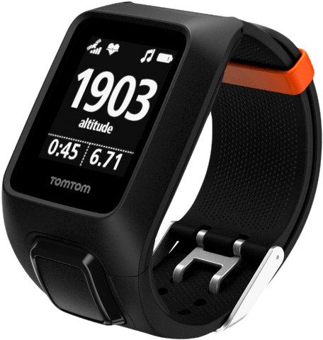 Tomtom Spark 3 Cardio - Tomtom Smartwatch (882x580), Png Download