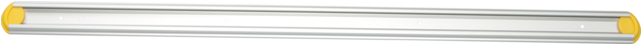 Qleaniq® Hanging Rail, Eindstop, Yellow - Pipe (640x640), Png Download