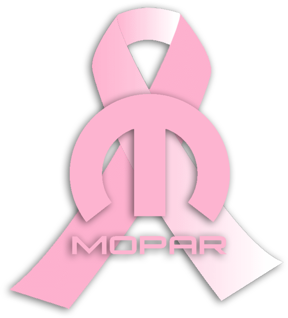 Mopar Breast Cancer Awareness Ribbon - Illustration (648x648), Png Download