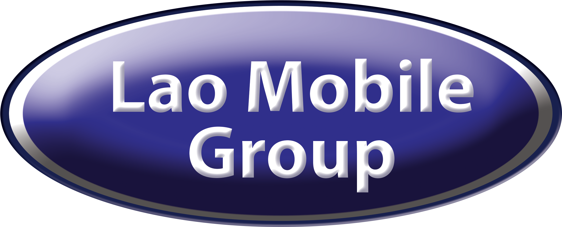 Lao Mobile Group Log - Boeing (2321x962), Png Download