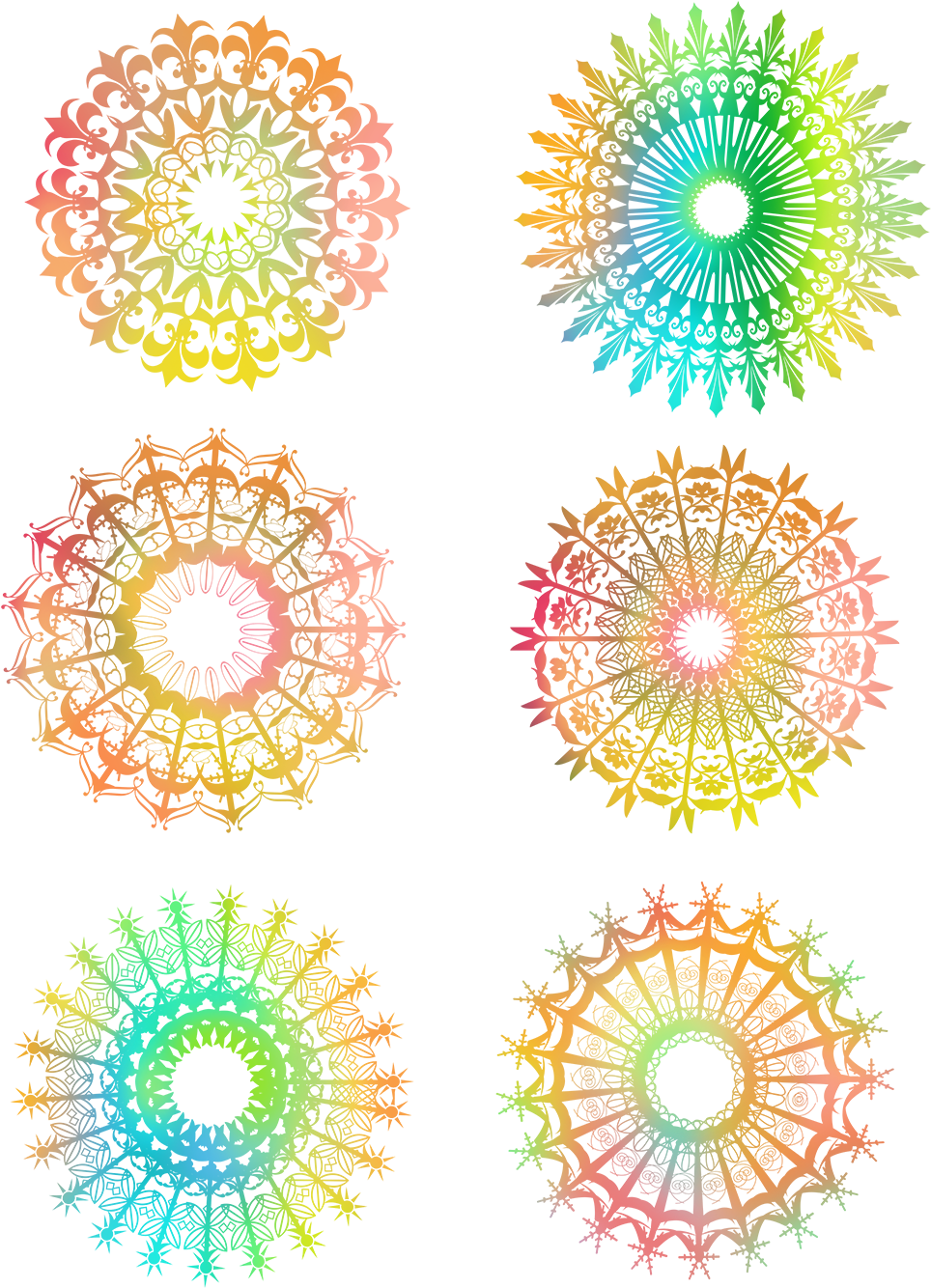 Spiral Gradient Irregular Pattern Color Png And Psd - Artwork Png Transparent Vector (1024x1369), Png Download