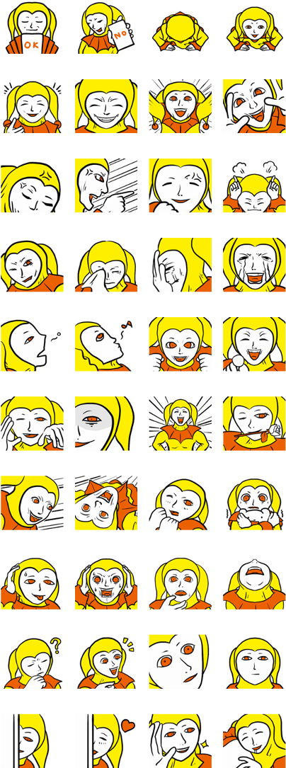 Funny Face Joker - Smiley (420x1121), Png Download