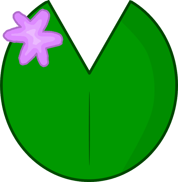 Lily Pad - Water Lily Leaf Clipart (718x734), Png Download