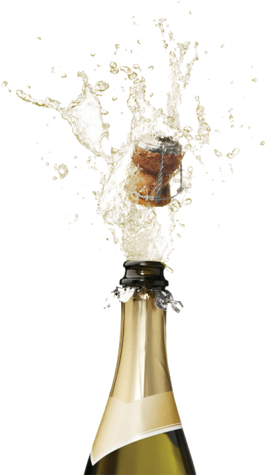 Free Png Champagne Popping Png Images Transparent - Champagne Bottle Popping (480x734), Png Download