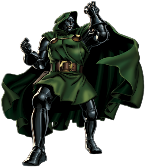Doctor Doom Png (480x553), Png Download