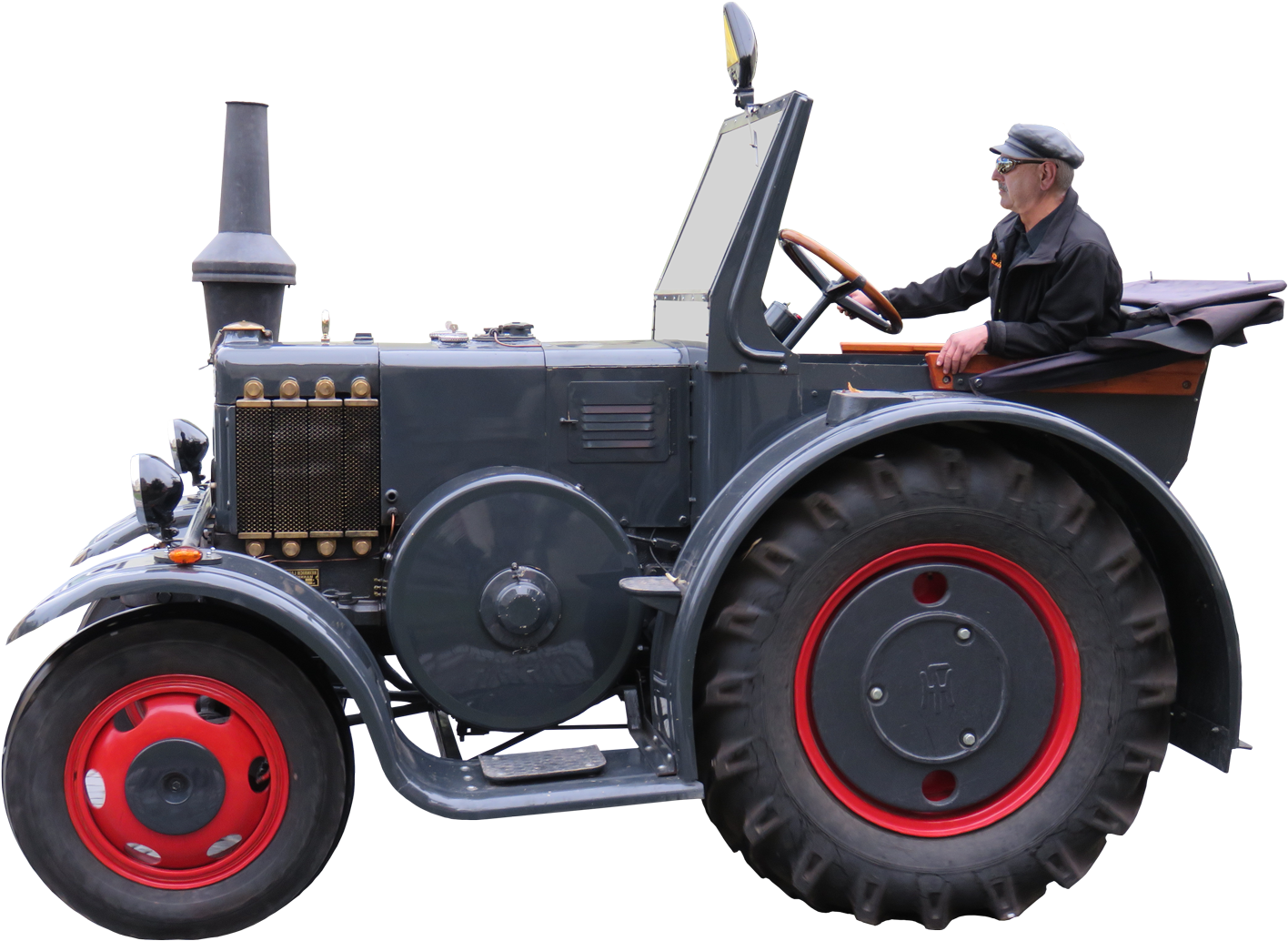 Agricultural Tractor Png Image - Tractor Png Png (1636x1221), Png Download
