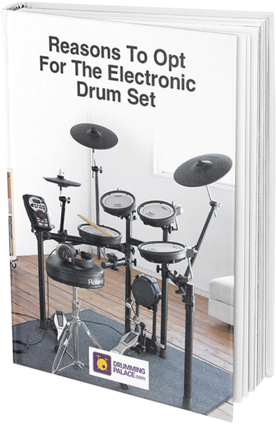 Guide To Electronic Drum Set - Roland Td 11kv V-drum V-compact Set (300x443), Png Download