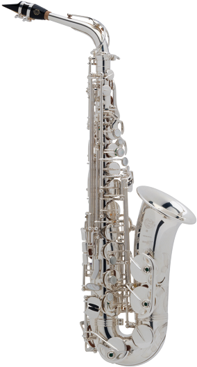 Selmer Alto 'series Iii Jubilee' Silver Plate Saxophone - Selmer Series Iii Alto Silver (300x540), Png Download